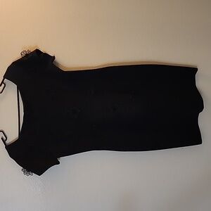 Vintage Outlander Black Dress Sz L